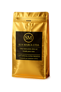 30 pacotes de café especial super premium personalizados.