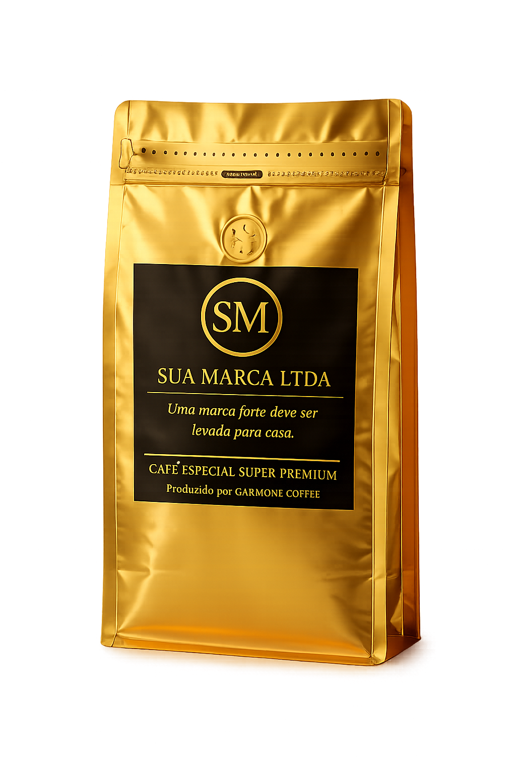 30 pacotes de café especial super premium personalizados.